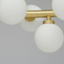 Loft Industry Modern - Bubbles Stick Circle Chandelier